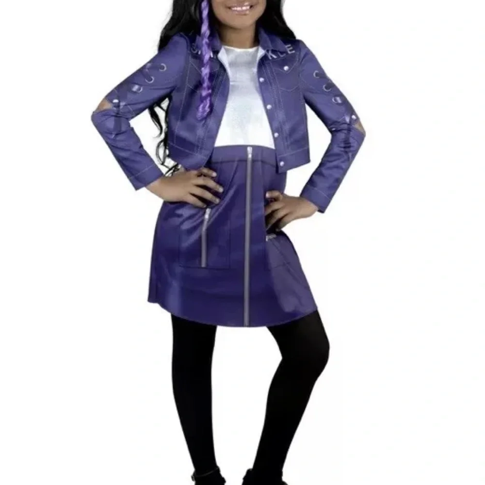 Girl's Rainbow High Krystal Bailey Halloween Costume Size M - 7/8 Dress Up